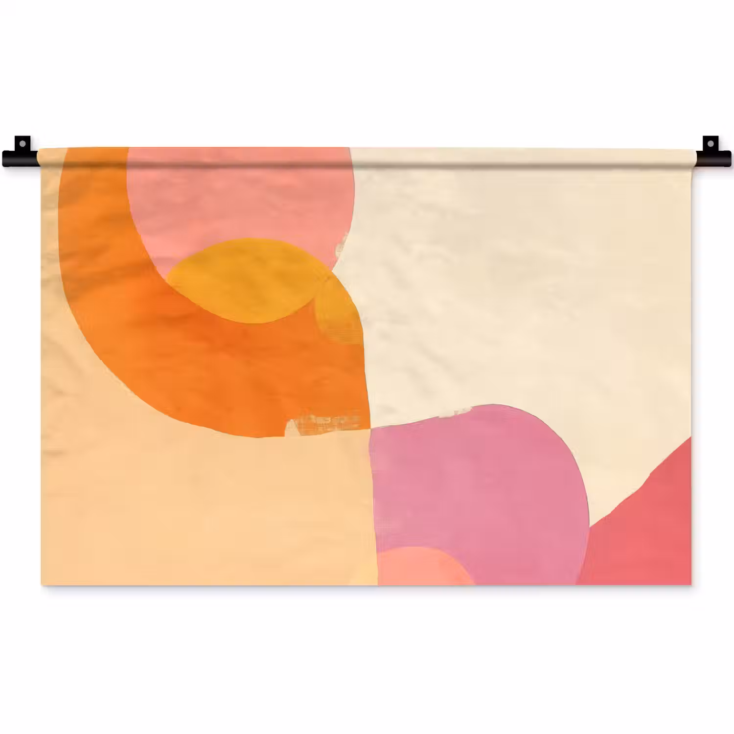 Vormen - Abstract - Kleurrijk Wandkleed katoen klein -zz3d