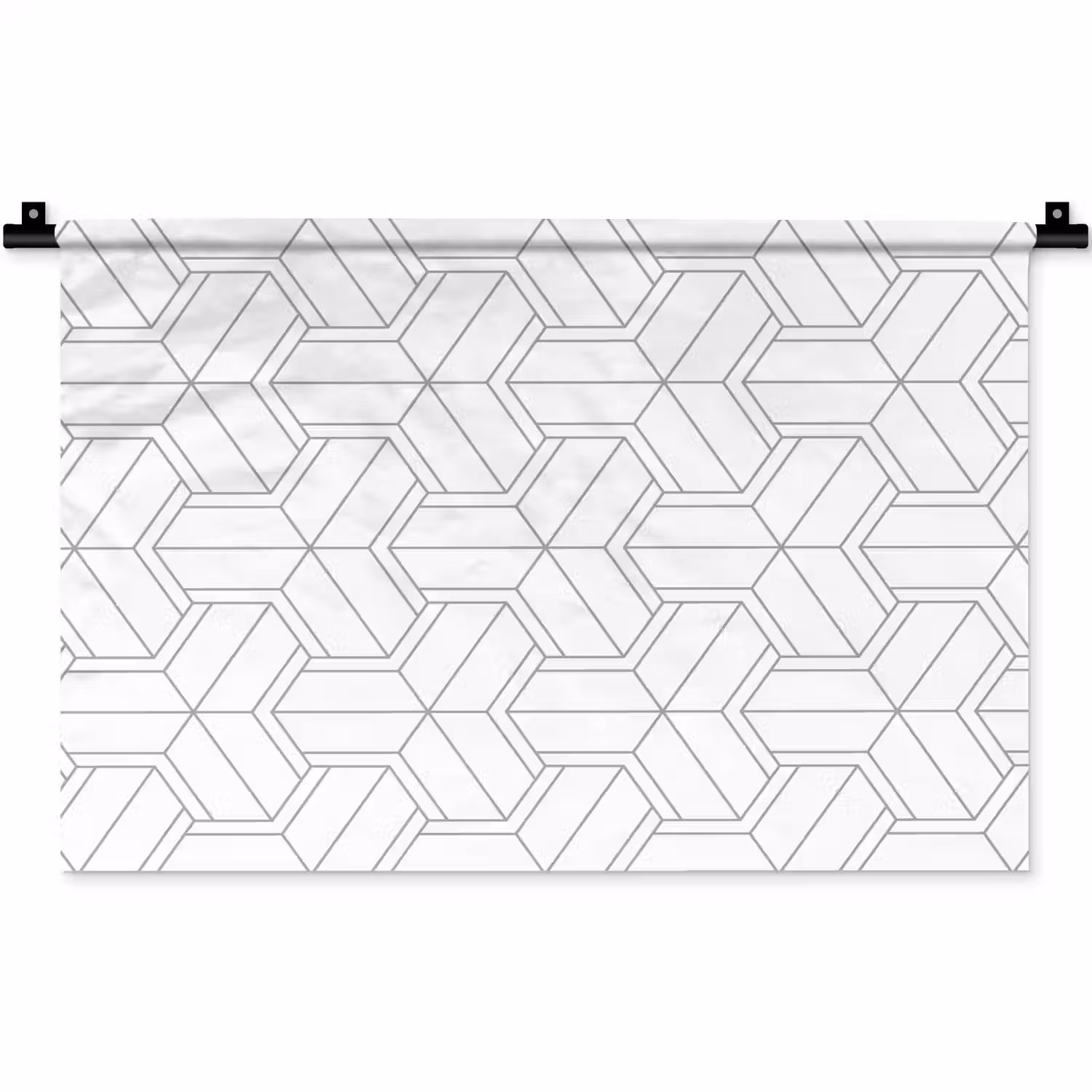 Design - Geometrie - Patroon - Lijn Wandkleed katoen klein 269 -zz3d