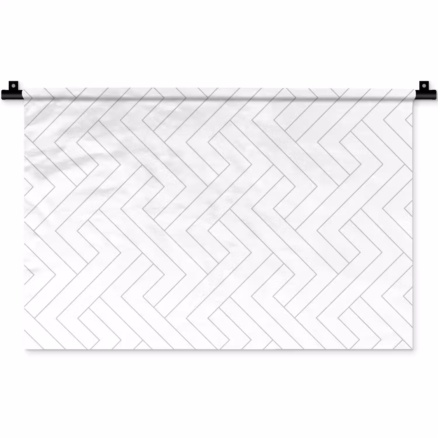 Grafisch - Patroon - Modern - Schuin Wandkleed katoen klein 269 -zz3d
