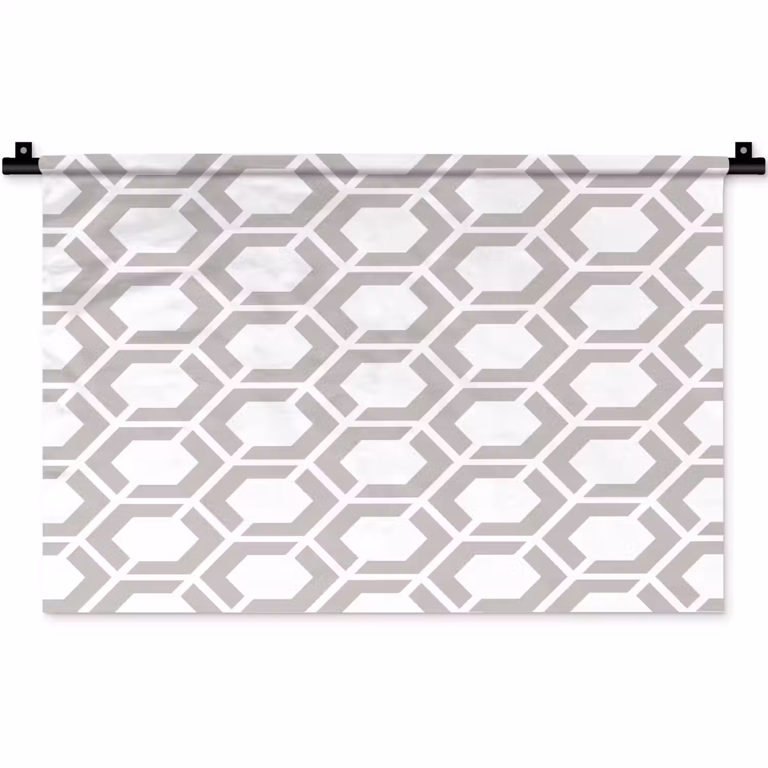 Grafisch - Patroon - Modern - Hexagon Wandkleed katoen klein 269 -zz3d