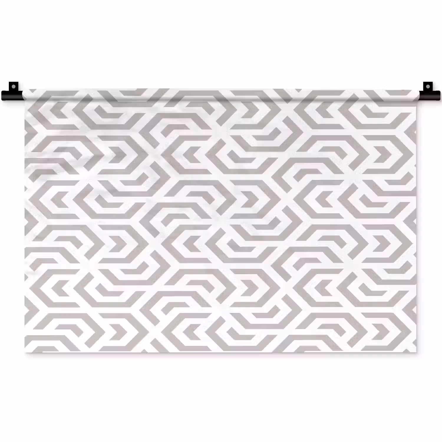 Grafisch - Patroon - Modern - Hexagon Wandkleed katoen klein 269 -zz3d