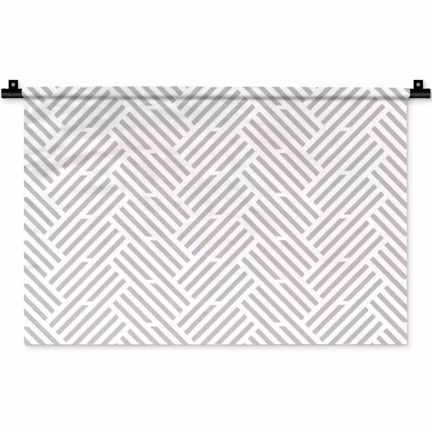 Grafisch - Patroon - Modern - Strepen Wandkleed katoen klein 269 -zz3d