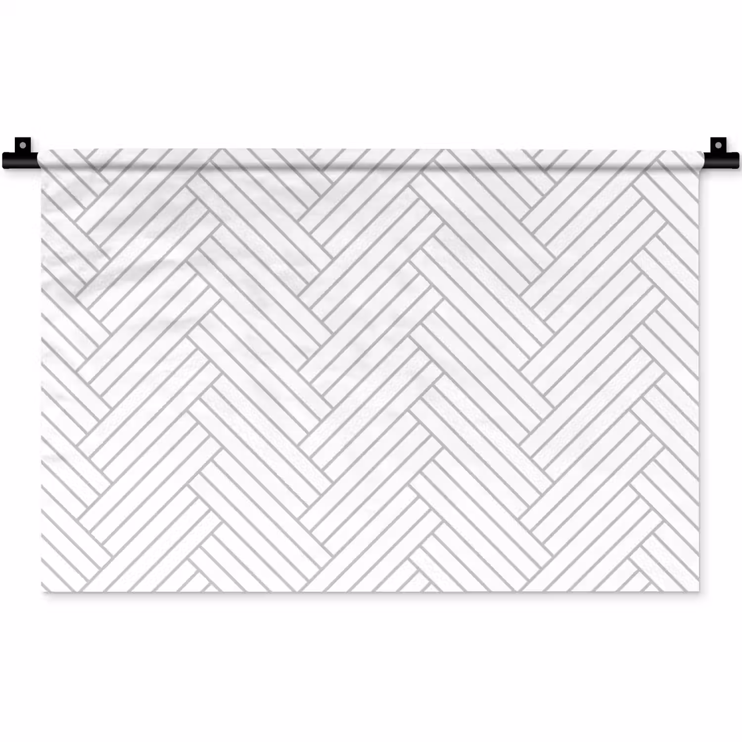 Grafisch - Patroon - Modern - Geweven Wandkleed katoen klein 269 -zz3d
