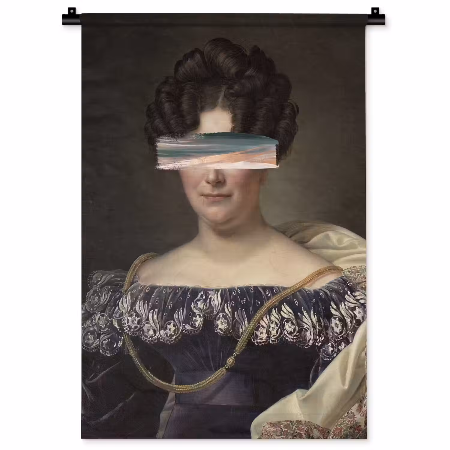 Johanna Henriette Engelen - Dubois Drahonet - Pastel Wandkleed katoen klein -zz3d