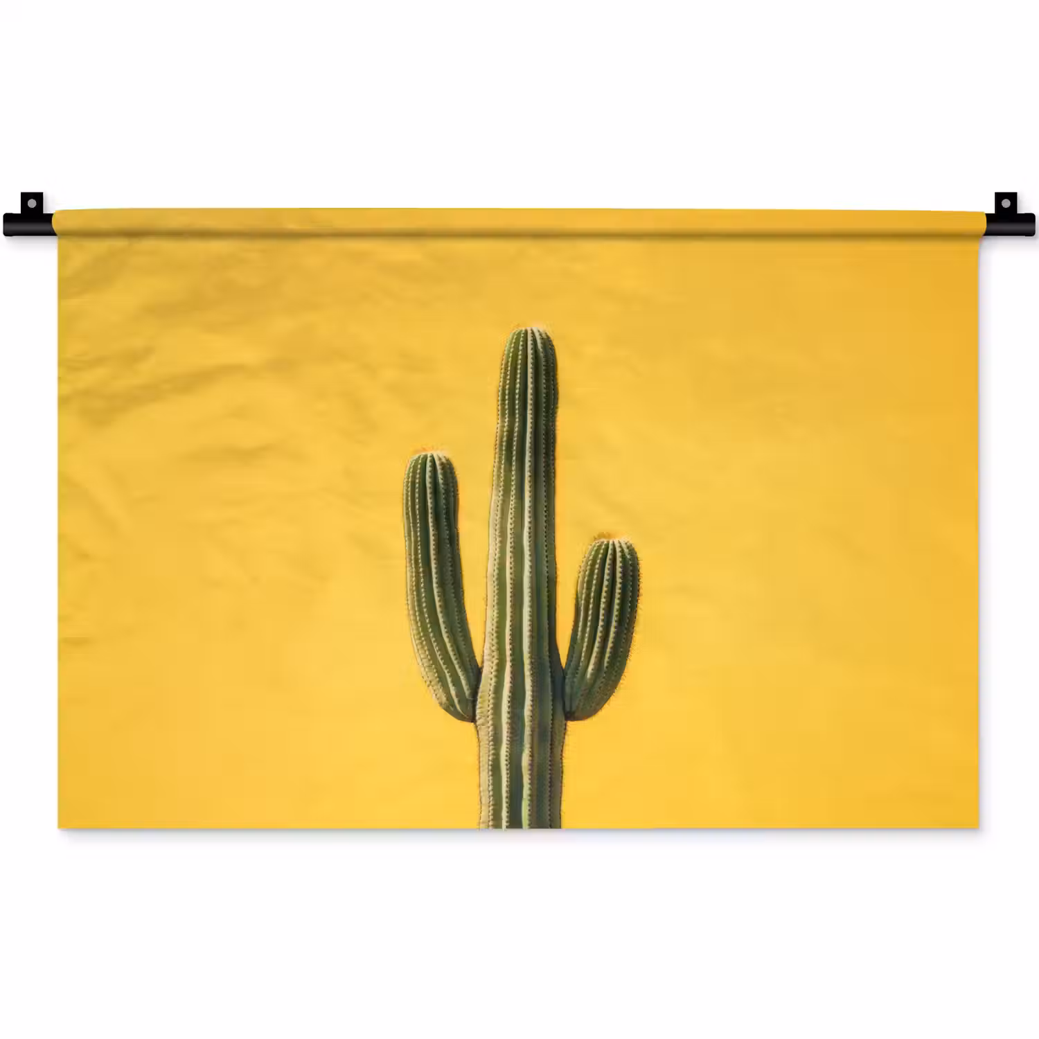 Cactus - Groen - Minimalistisch Wandkleed katoen klein -zz3d
