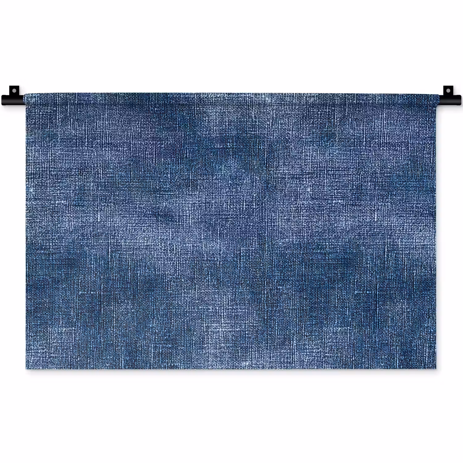 Linnen - Textuur - Patroon - Denim - Rustiek Wandkleed katoen klein 269 -zz3d