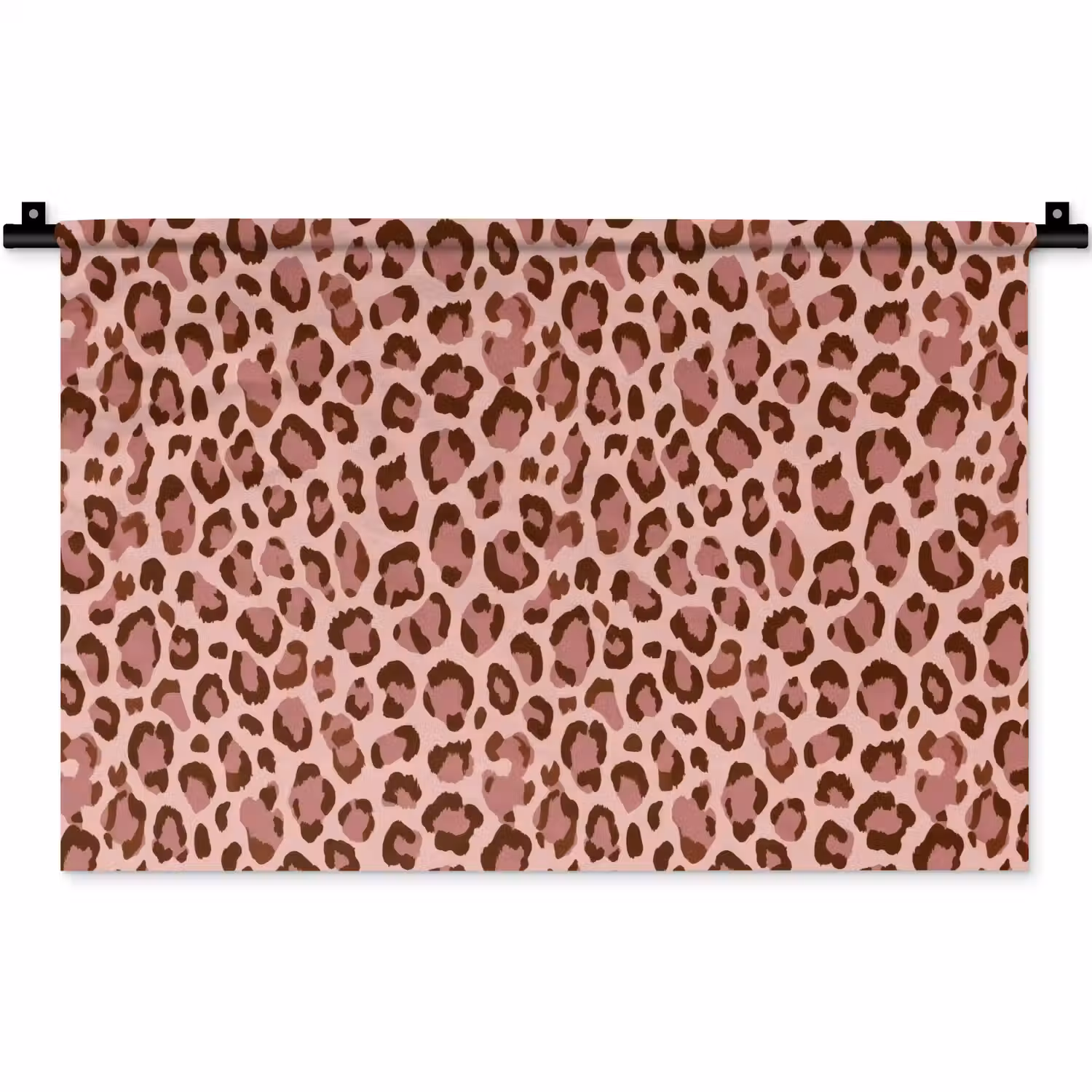Luipaard - Patroon - Roze Wandkleed katoen klein 269 -zz3d