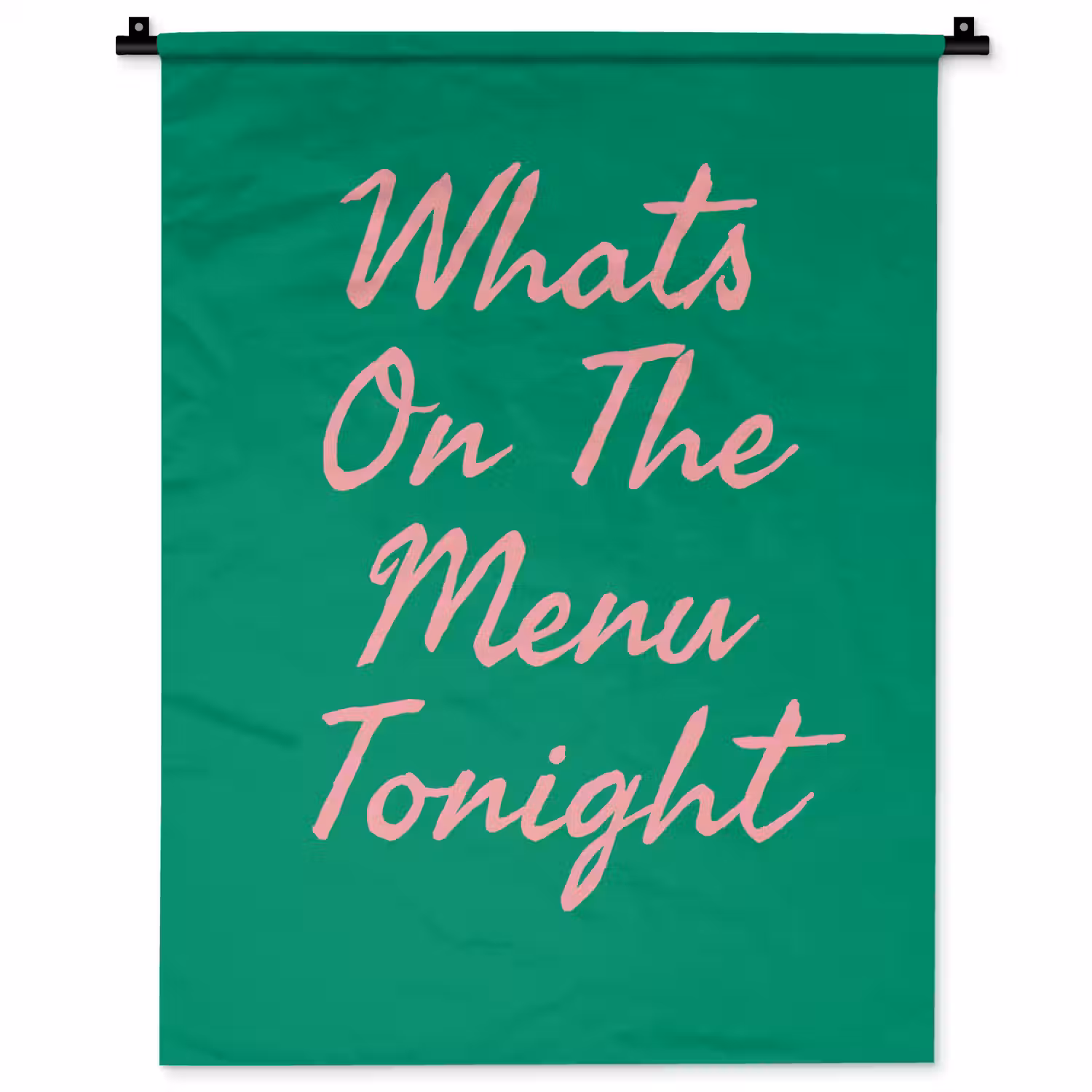Menu - Quote - Roze Wandkleed katoen klein -zz3d