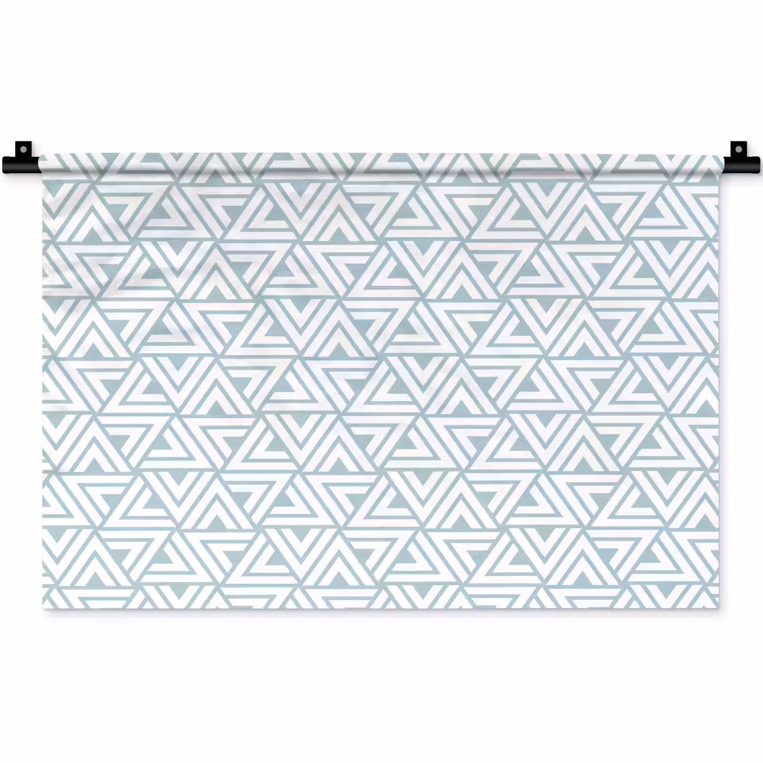 Patroon - Lijn - Design - Groen Wandkleed katoen klein 269 -zz3d