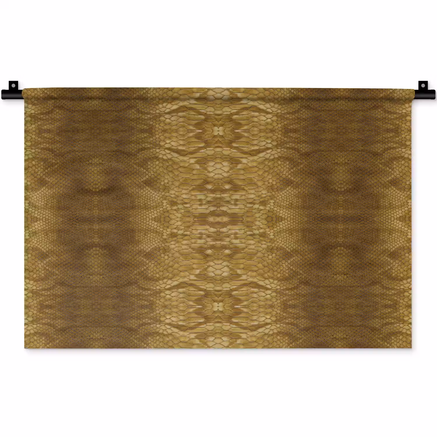 Slang - Boa - Goud - Bruin Wandkleed katoen klein 269 -zz3d