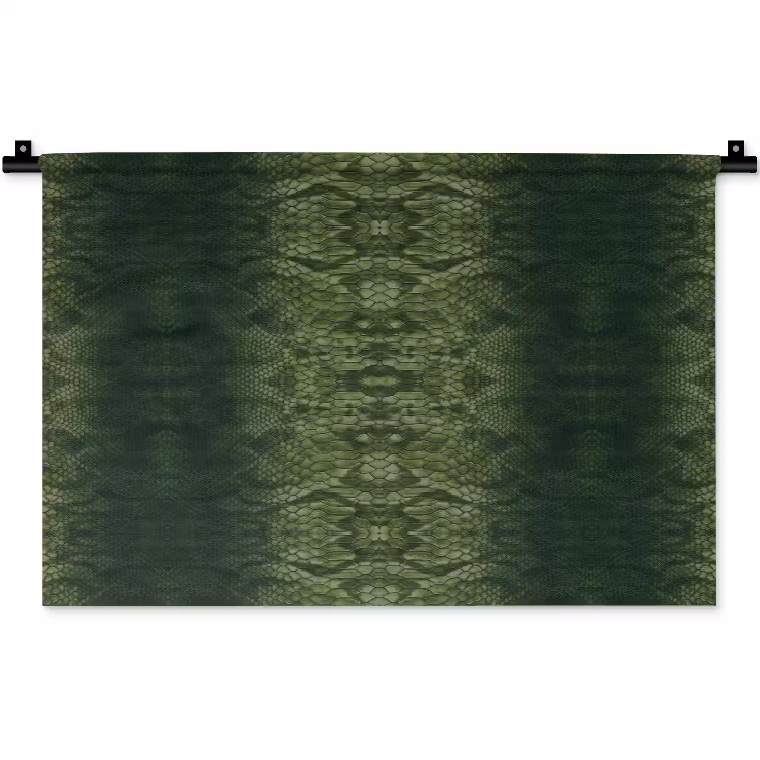 Slang - Boa - Groen Wandkleed katoen klein 269 -zz3d