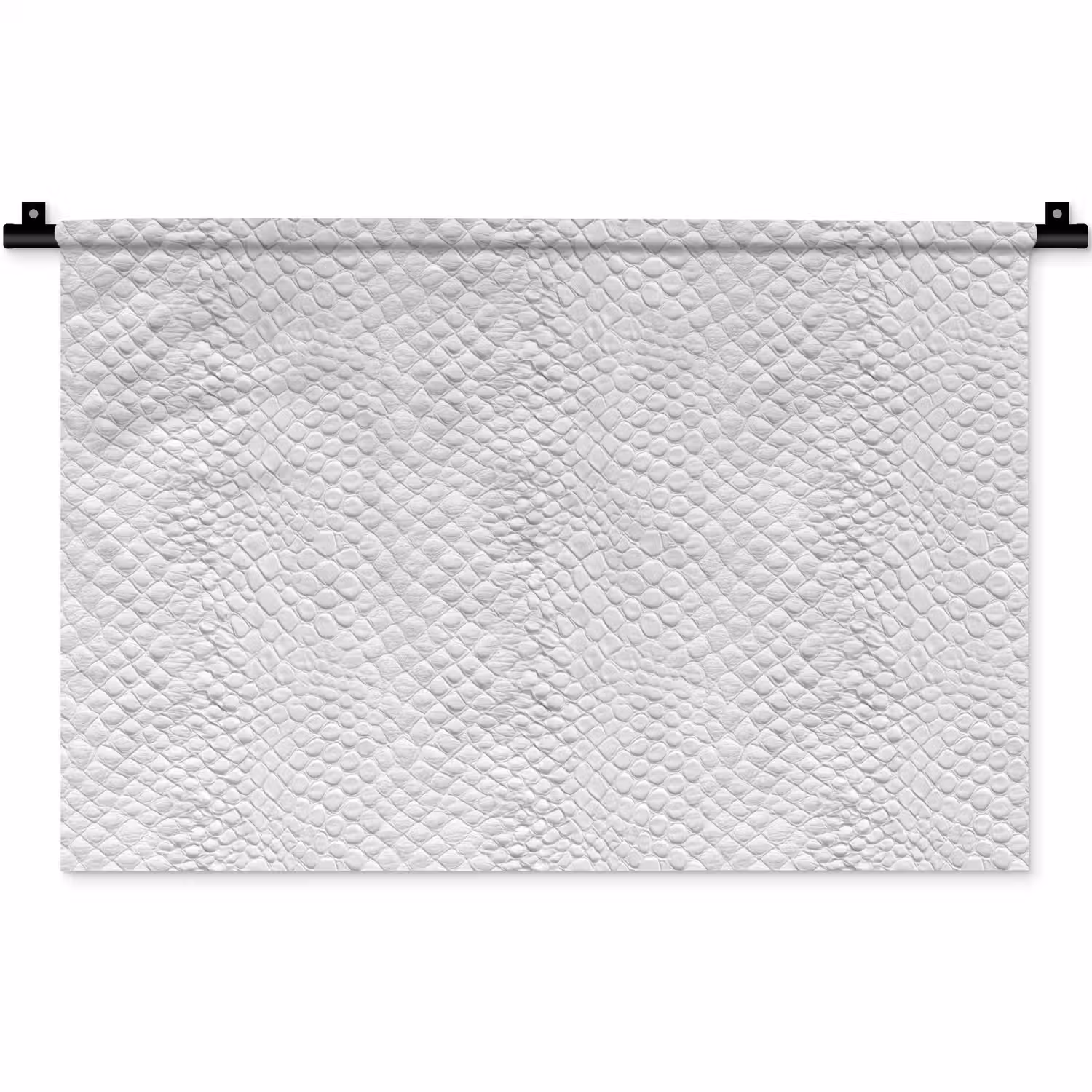 Slang - Patroon - Wit Wandkleed katoen klein 269 -zz3d