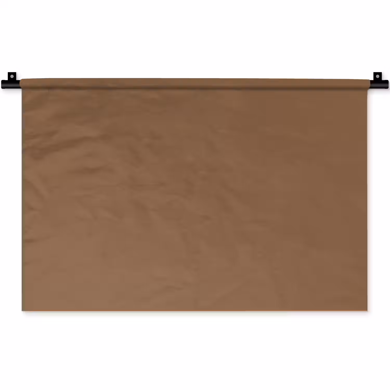 Soft - Walnut - Bruin Wandkleed katoen klein 269 -zz3d