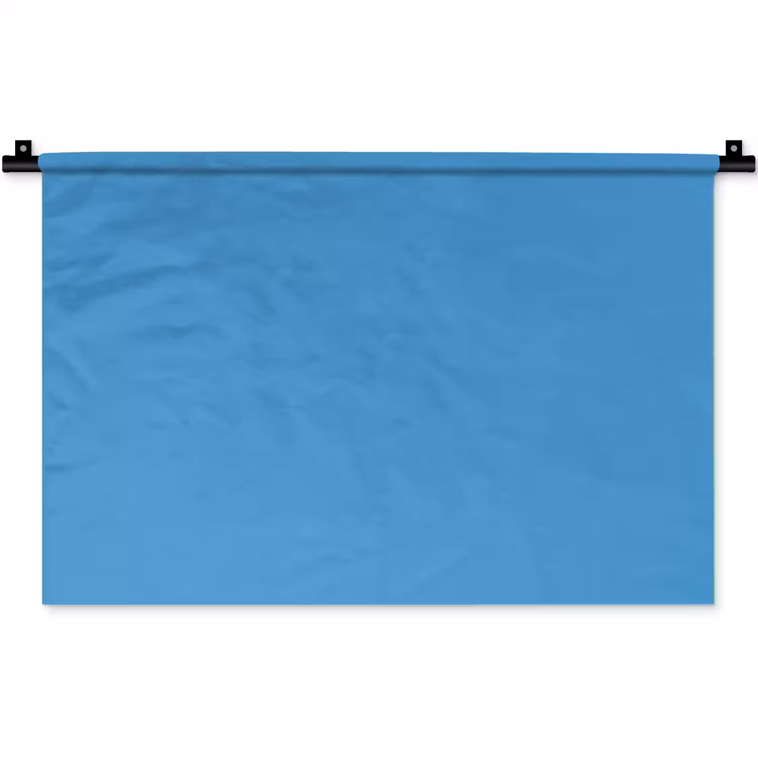 Steel - Blue - Blauw Wandkleed katoen klein 269 -zz3d