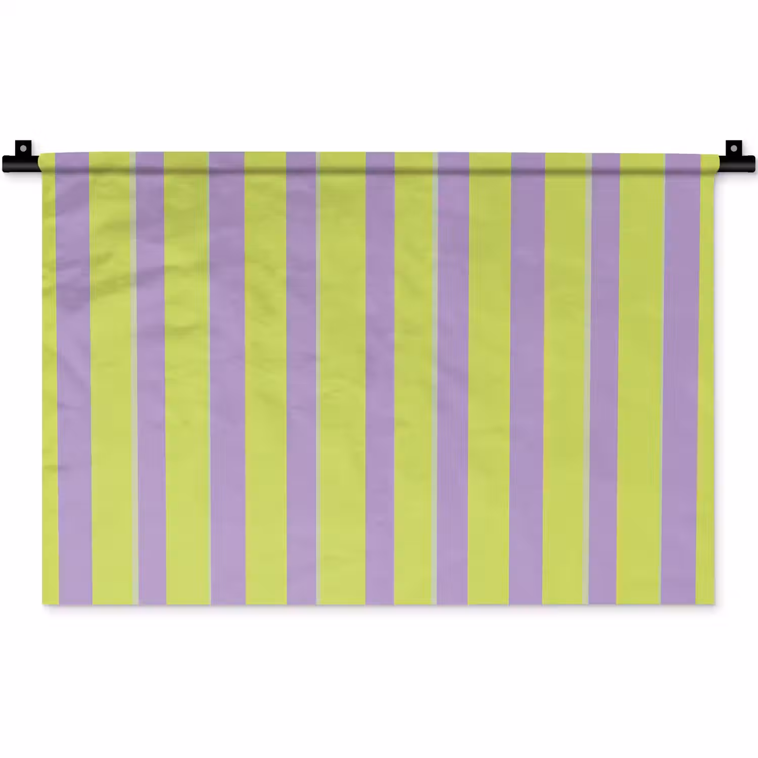 Strepen - Patroon - Groen Wandkleed katoen klein 269 -zz3d