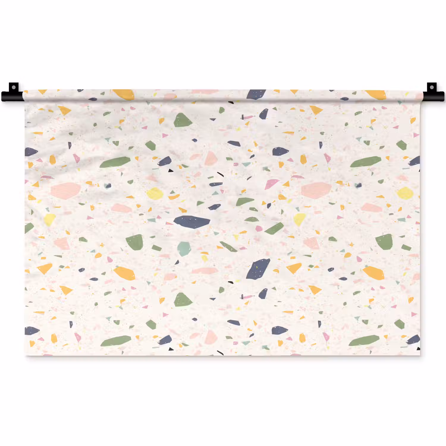 Terrazzo - Patroon - Kleurrijk - Festival Wandkleed katoen klein 269 -zz3d
