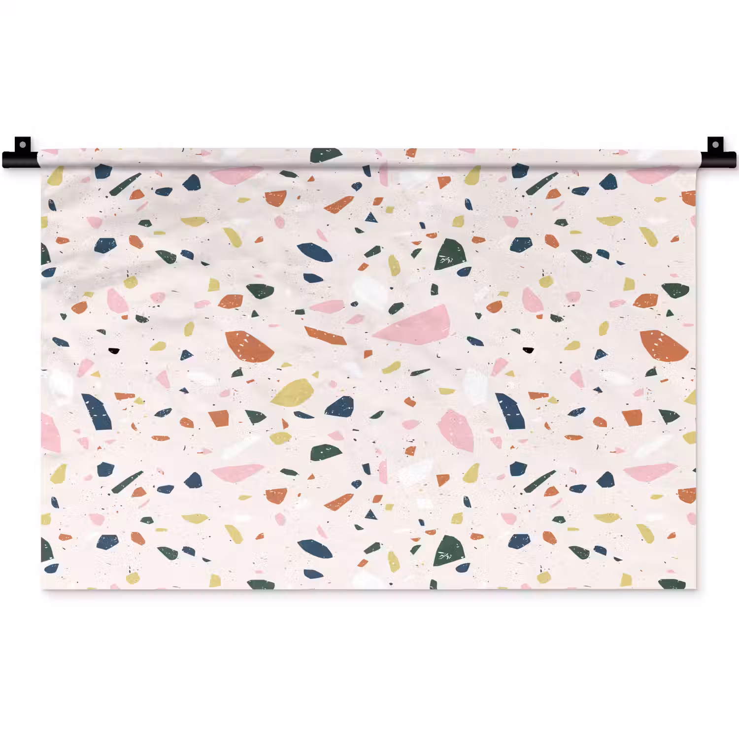 Terrazzo - Patroon - Kleurrijk Wandkleed katoen klein 269 -zz3d