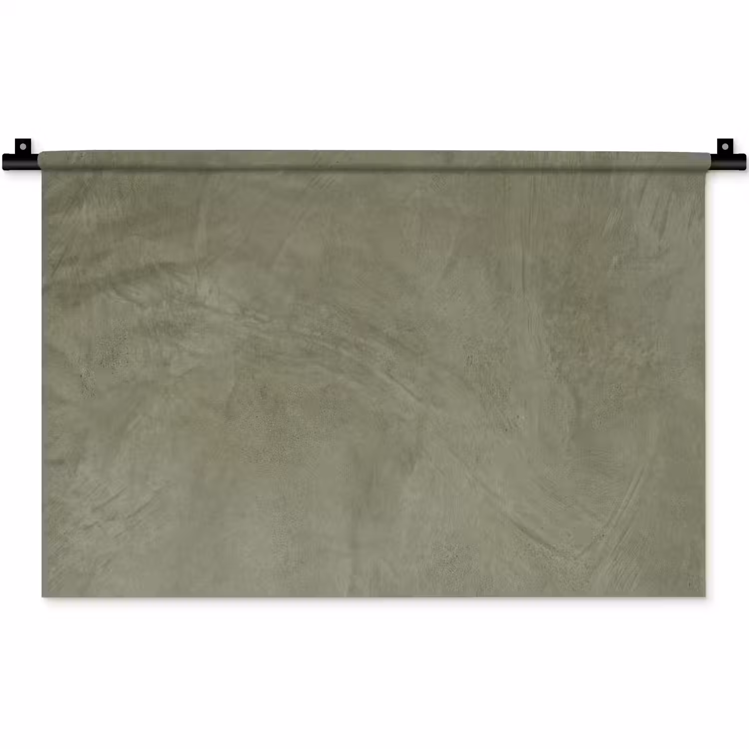 Textuur - Betonlook - Achtergrond - Modern - Groen Wandkleed katoen klein -zz3d