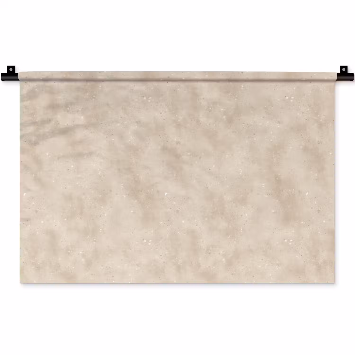 Structuur - Spikkels - Beige Wandkleed katoen klein 269 -zz3d