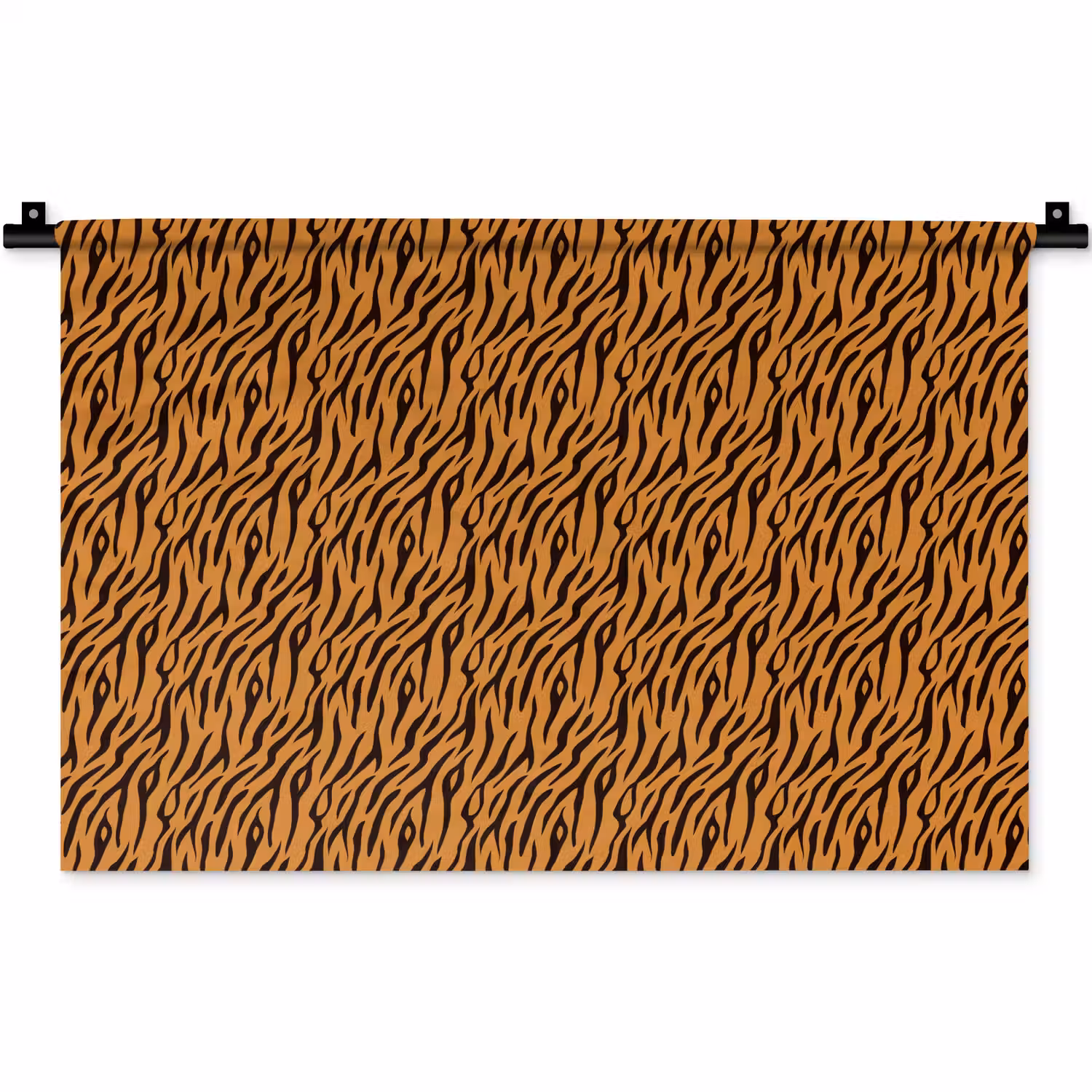 Dier - Oranje - Tijger Wandkleed katoen klein 269 -zz3d