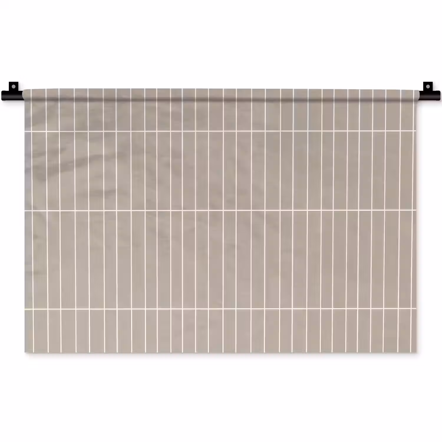 Verticaal - Wandtegel - Licht Beige Wandkleed katoen klein 269 -zz3d