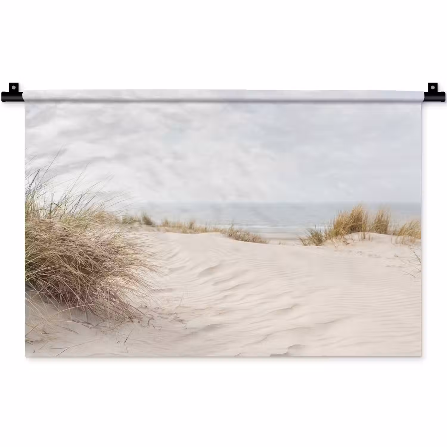 Wolken - Duinlandschap - Zand Wandkleed katoen klein -zz3d