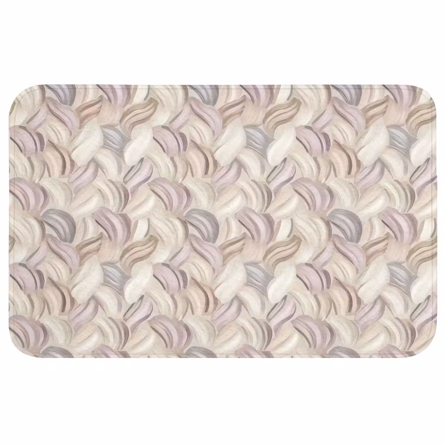 Abstract - Golvend - Pastel WCmat middel 1009 -3d