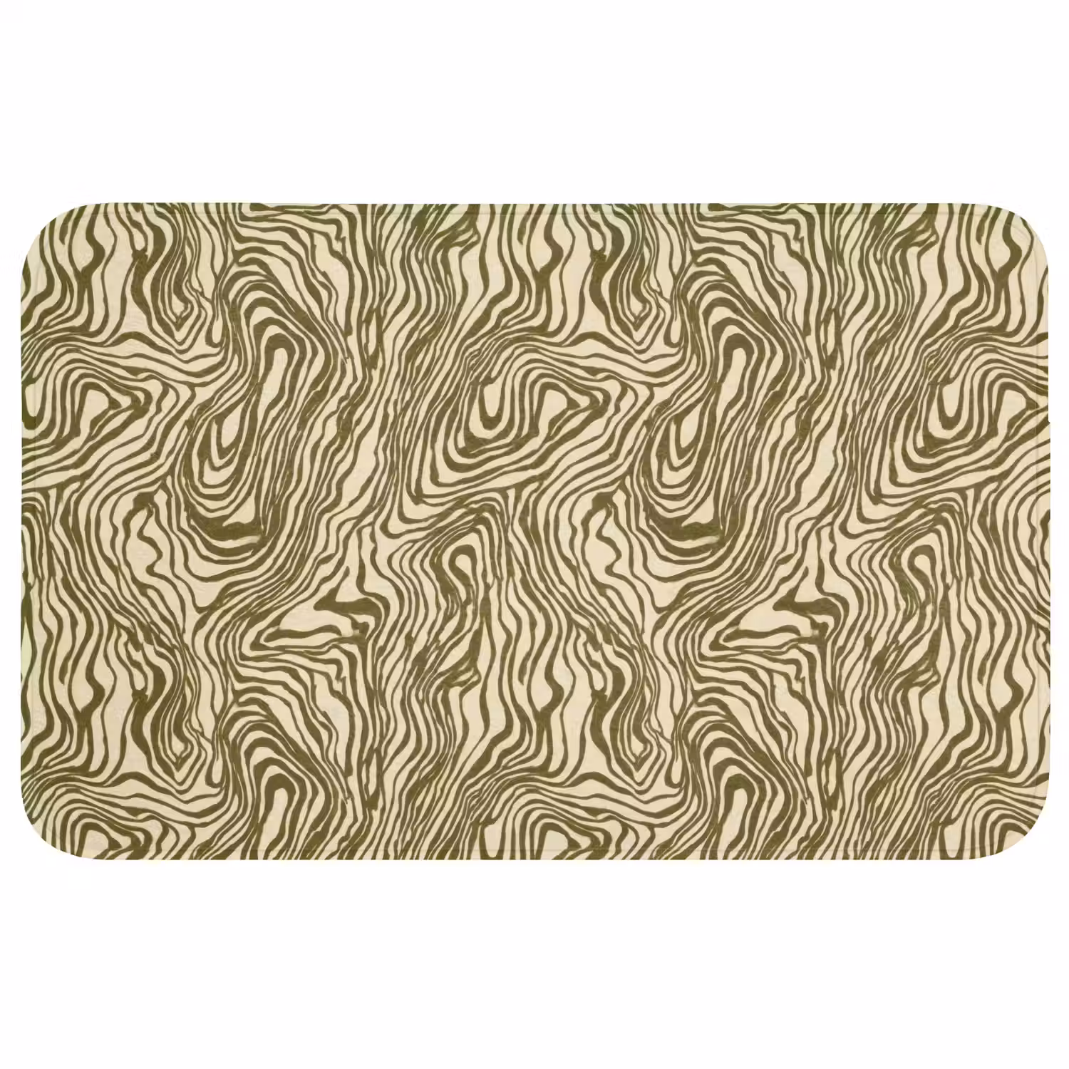 Abstract - Marmer - Groen WCmat middel 1009 -3d