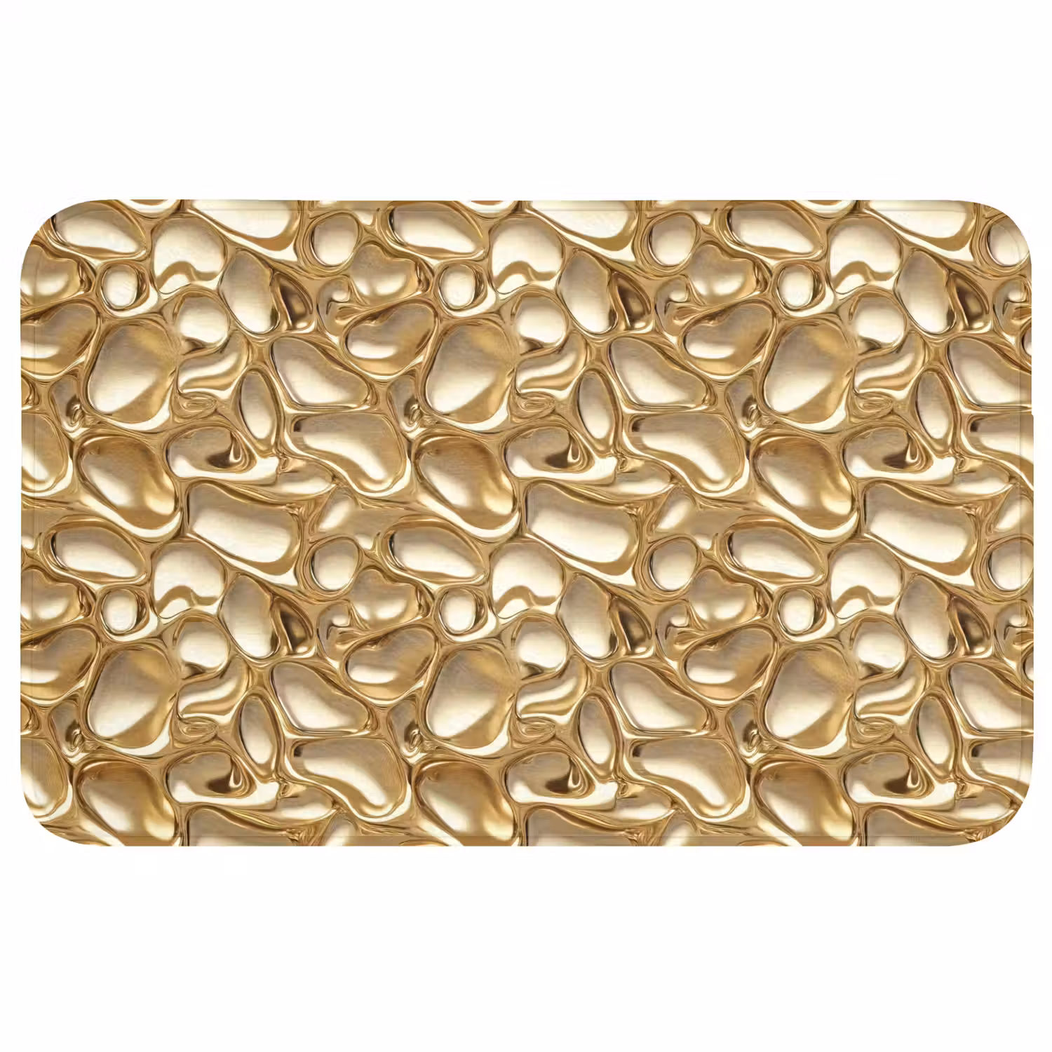 Abstract - Modern - Goud WCmat middel 1009 -3d