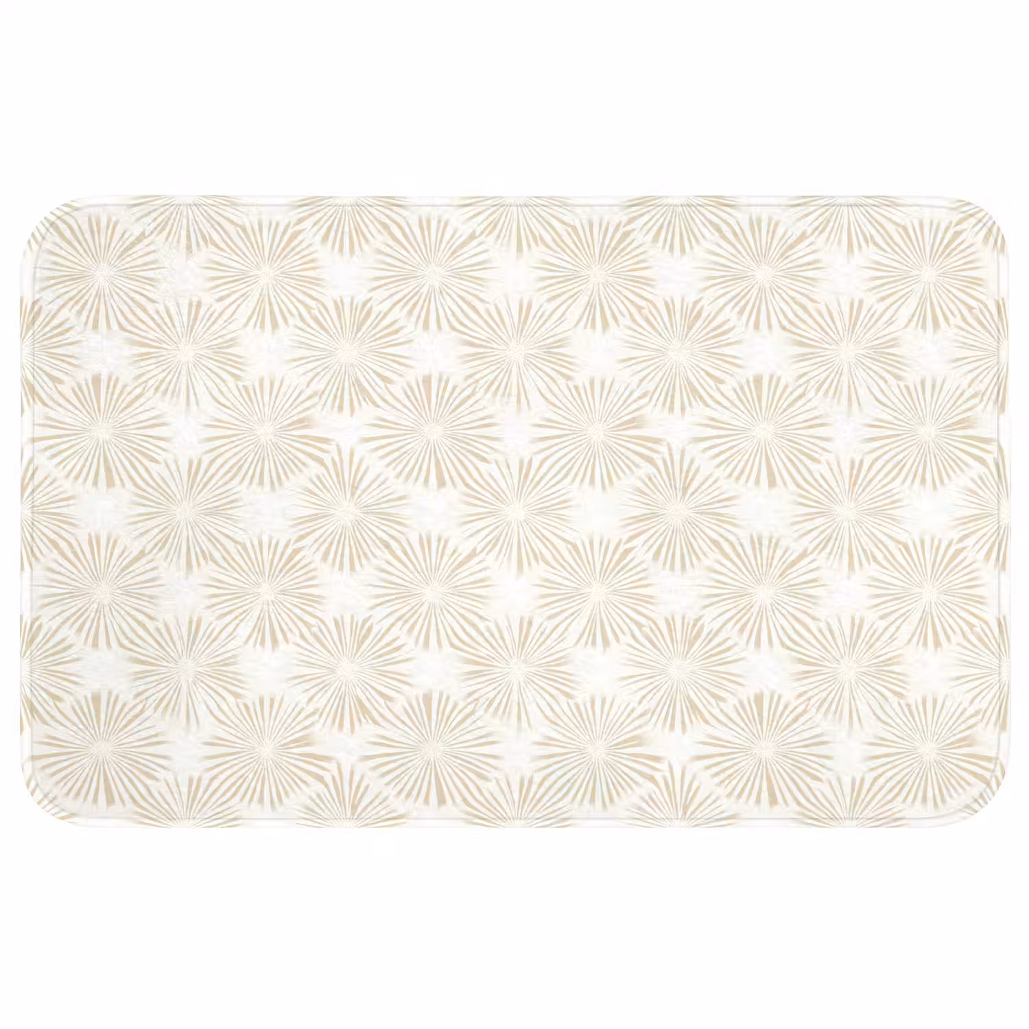 Abstract - Motief - Beige WCmat middel 1009 -3d
