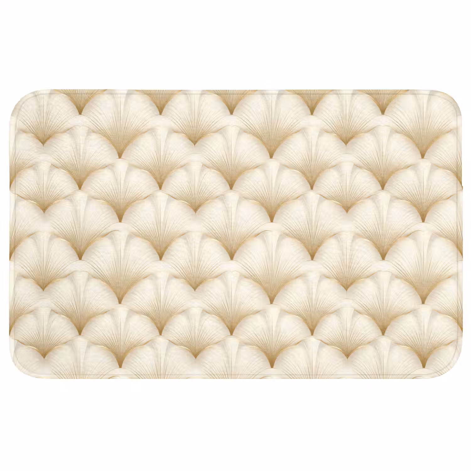 Waaier - Motief - Goud WCmat middel 1009 -3d