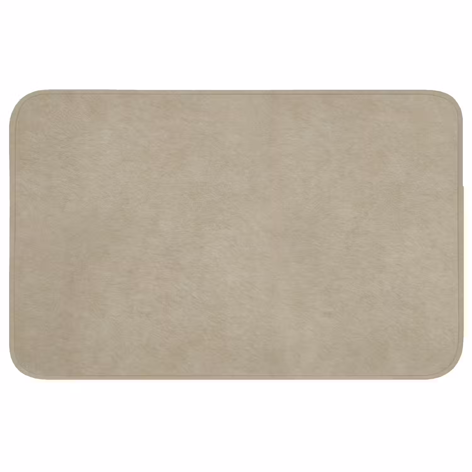 Taupekleur - Gewolkt textuur - Natuurlijk WCmat middel 1009 -3d