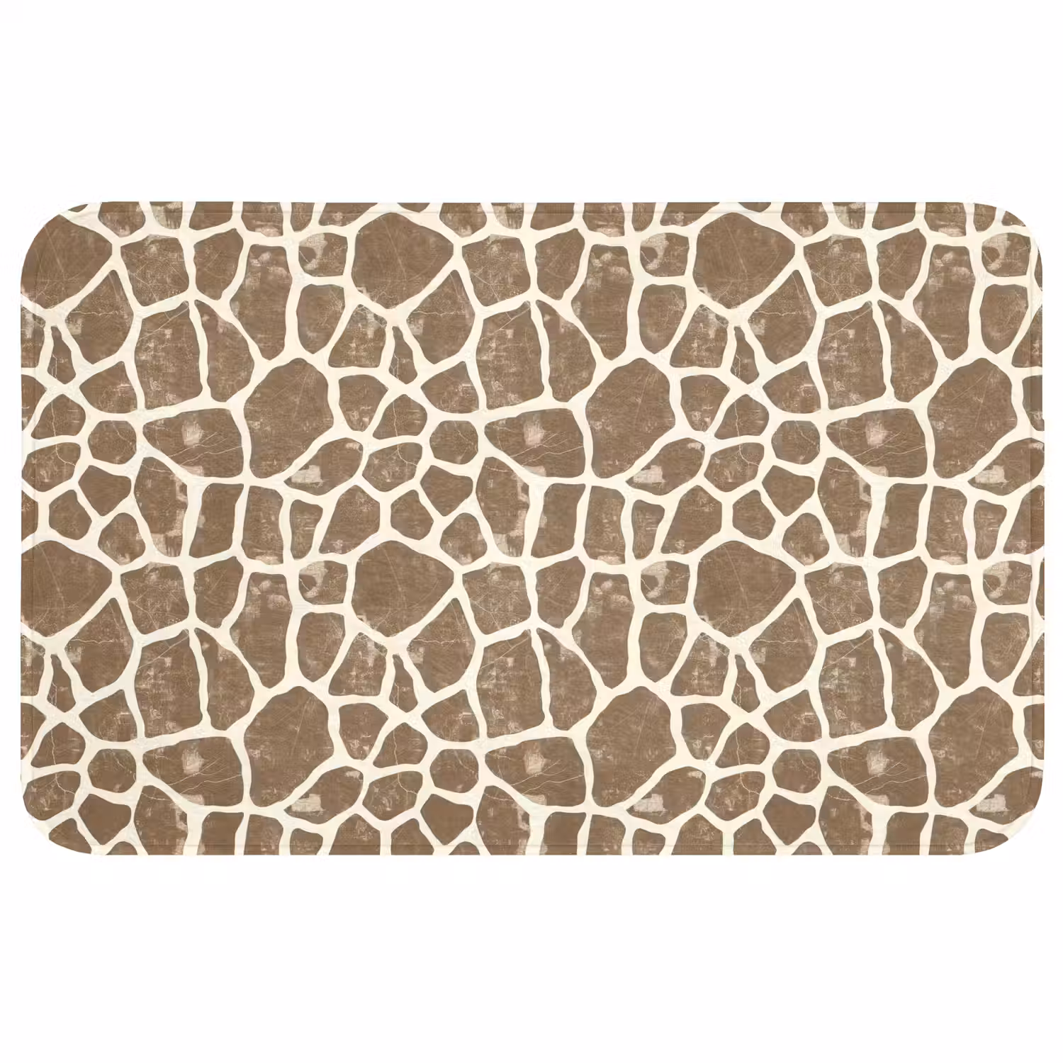 Giraf - Klassiek - Bruin WCmat middel 1009 -3d