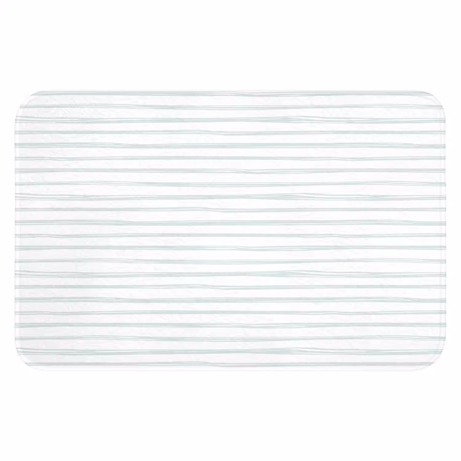 Groen - Strepen - Patroon WCmat klein 1009 -3d