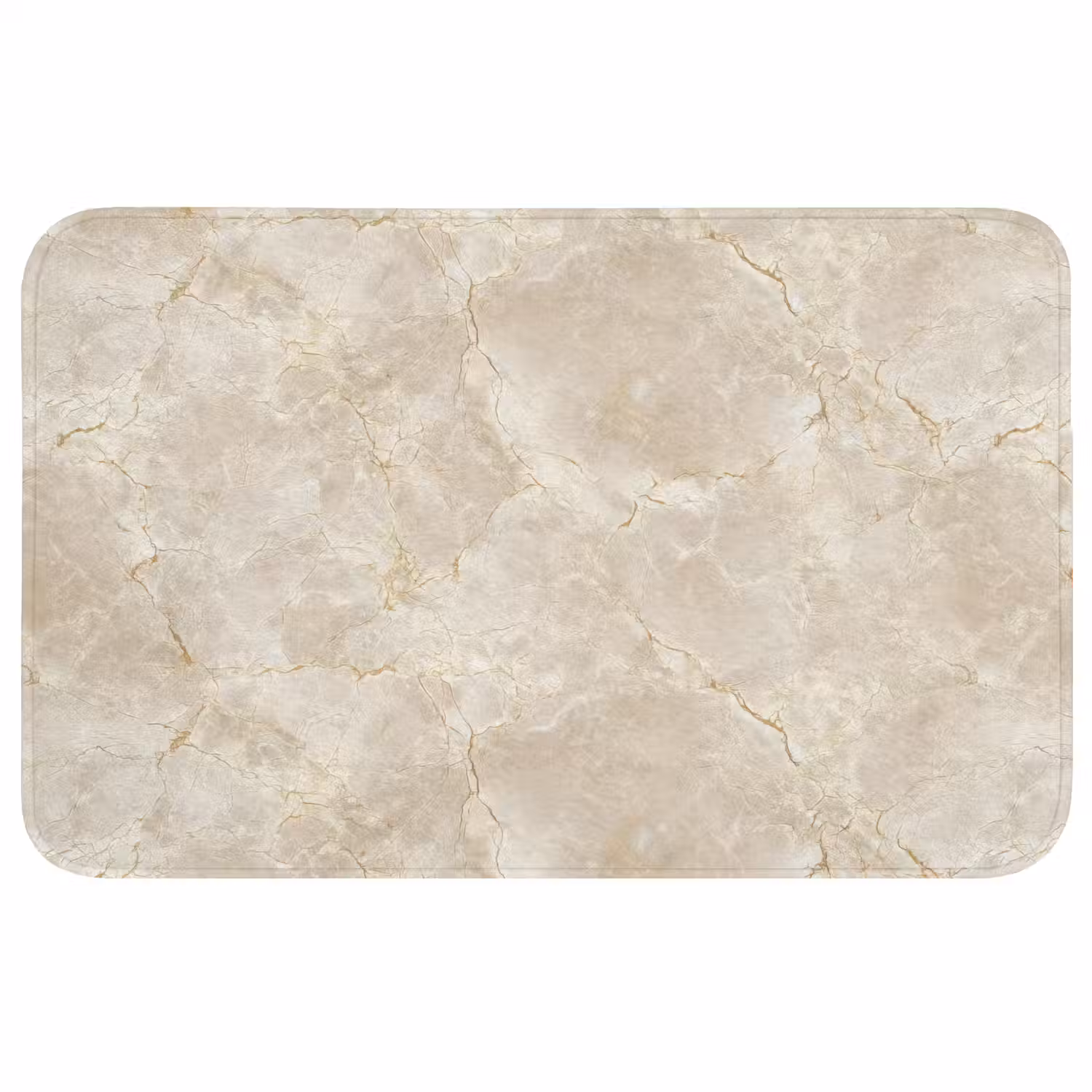 Lichtbeige - Marmer - Aders WCmat middel 1009 -3d