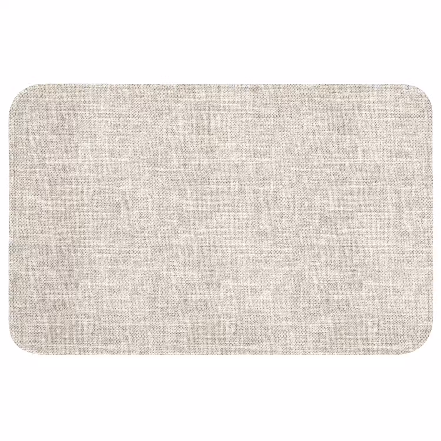 Linnen - Textuur - Beige WCmat middel 1009 -3d
