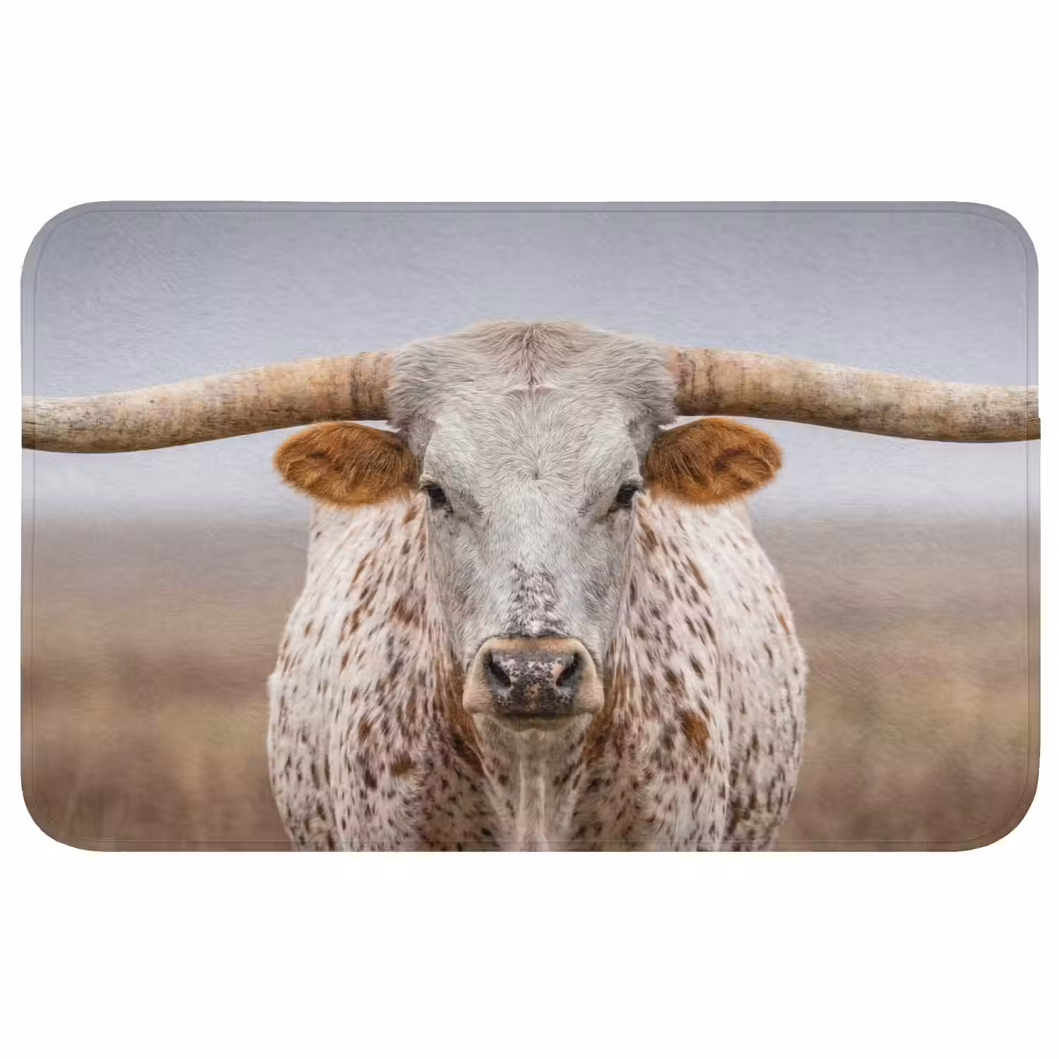Longhorn - Grasveld - Dier WCmat middel -3d