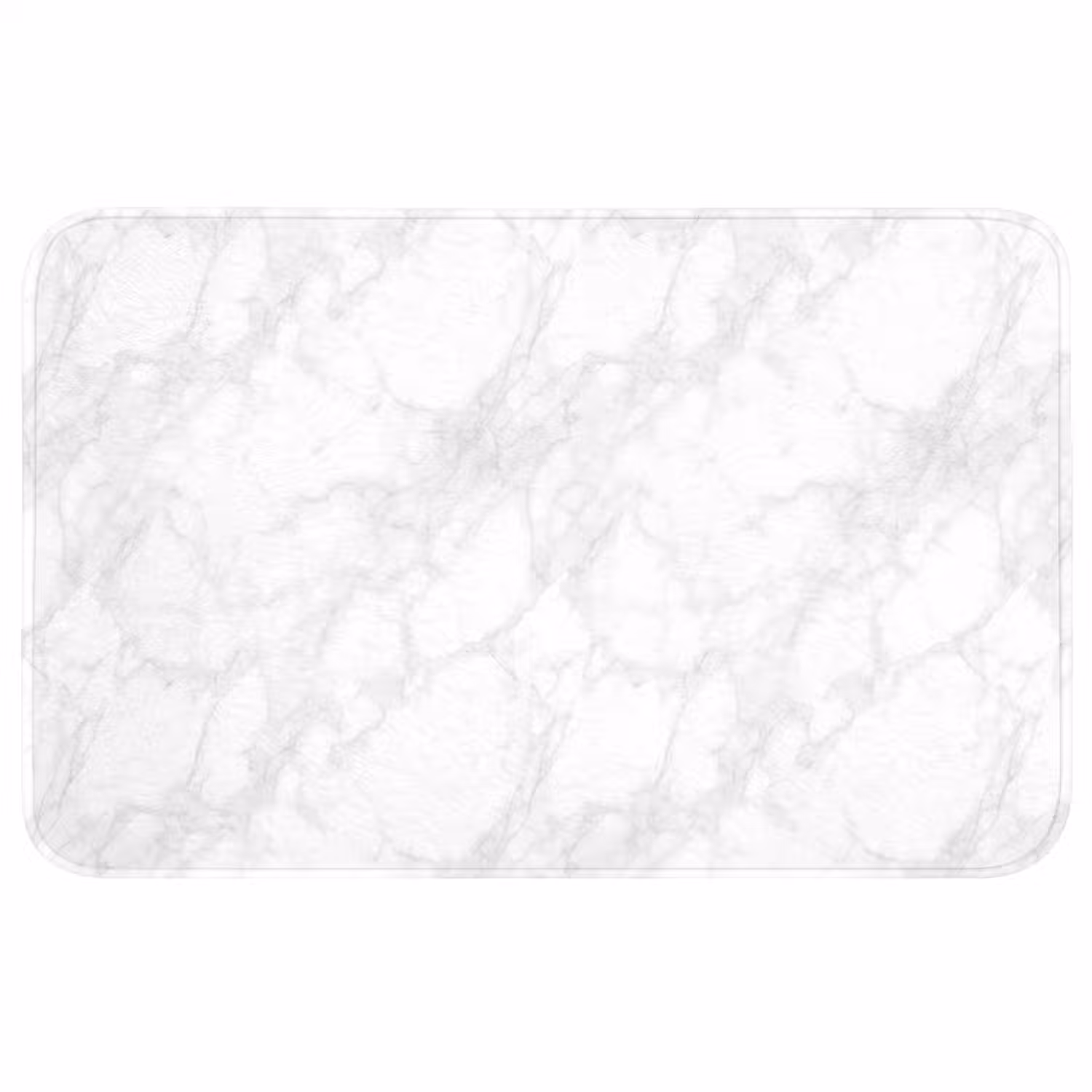 Minimalistisch - Wit - Grijze aders WCmat middel 1009 -3d