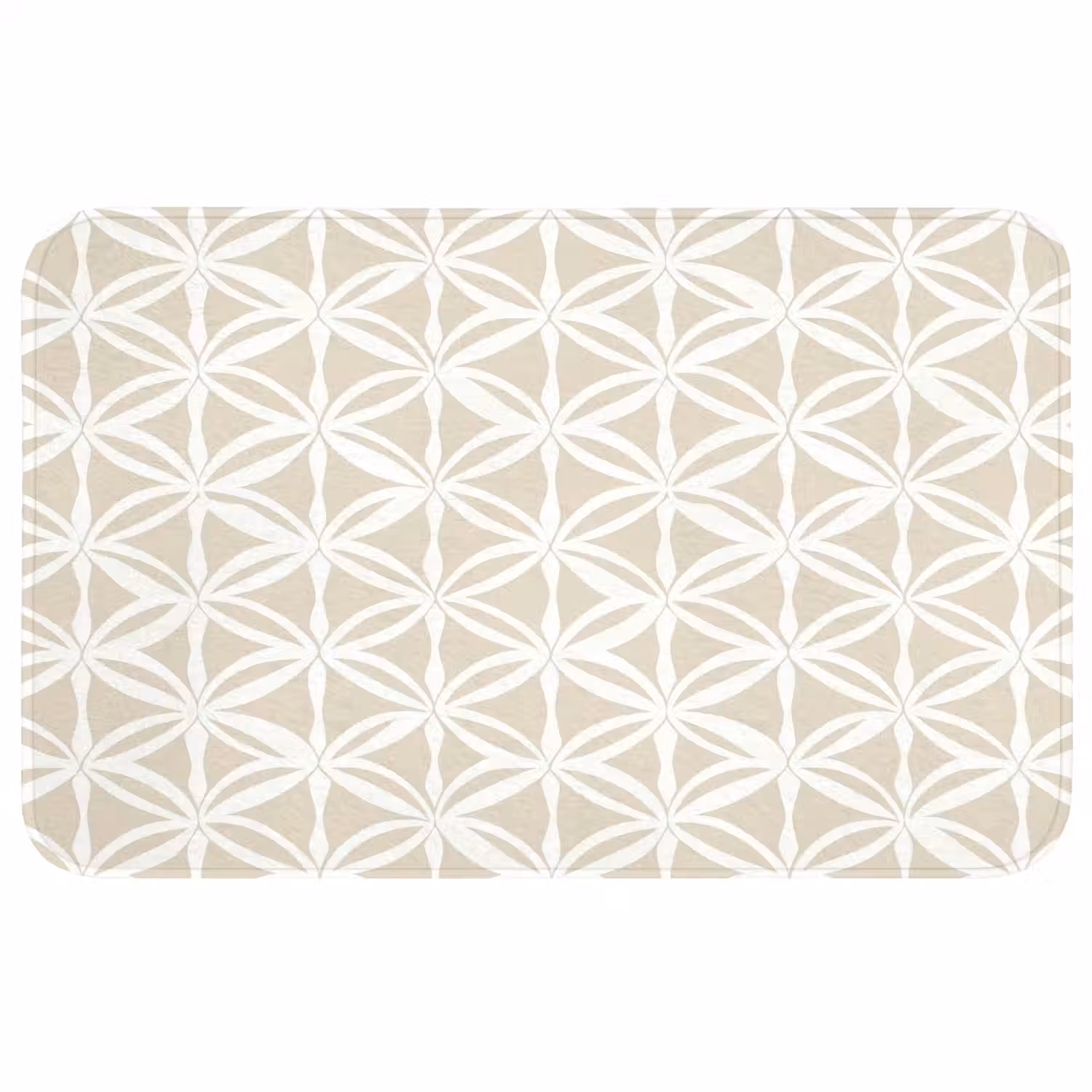 Motief - Modern - Beige WCmat middel 1009 -3d