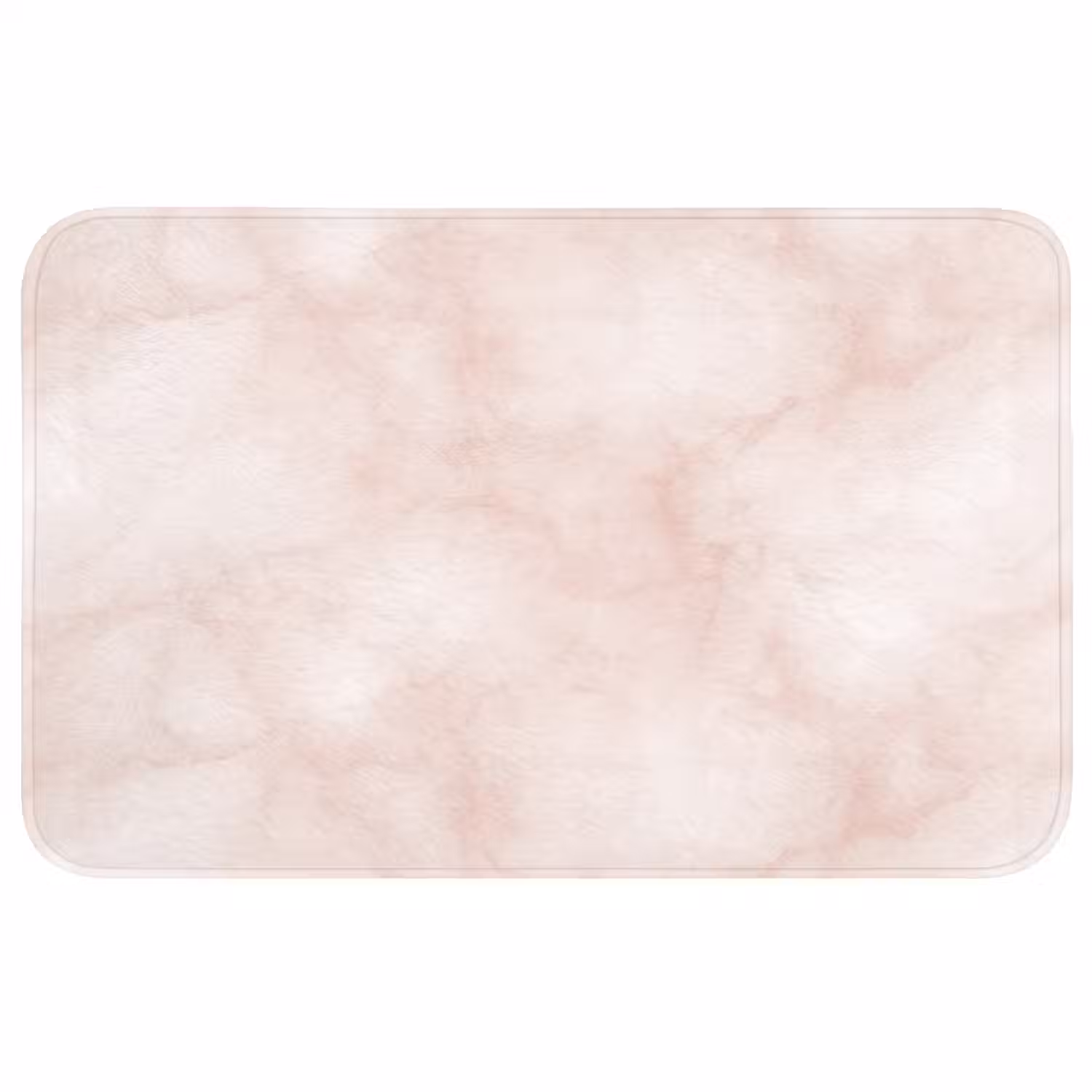 Roze - Marmer - Crème WCmat middel 1009 -3d
