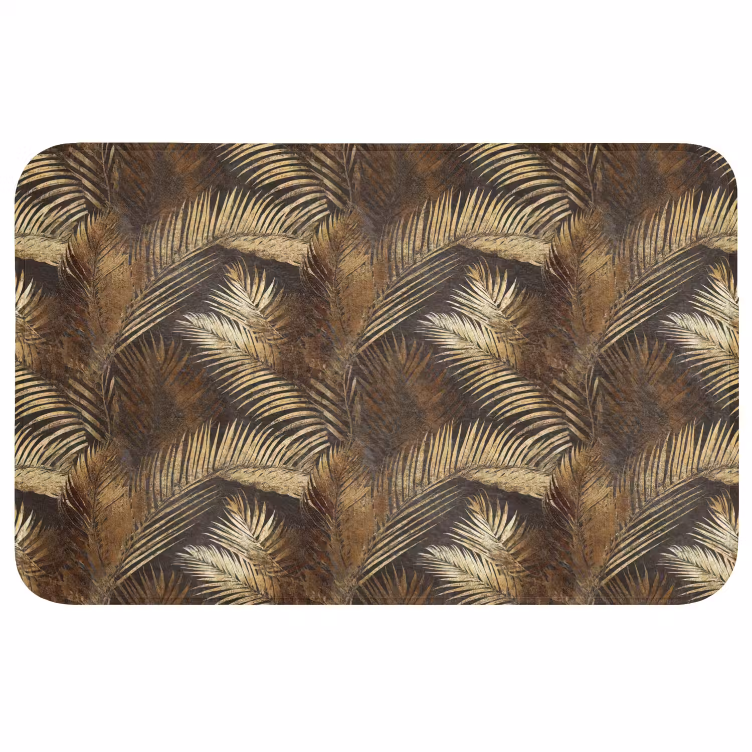 Tropisch - Bladeren - Goud WCmat middel 1009 -3d