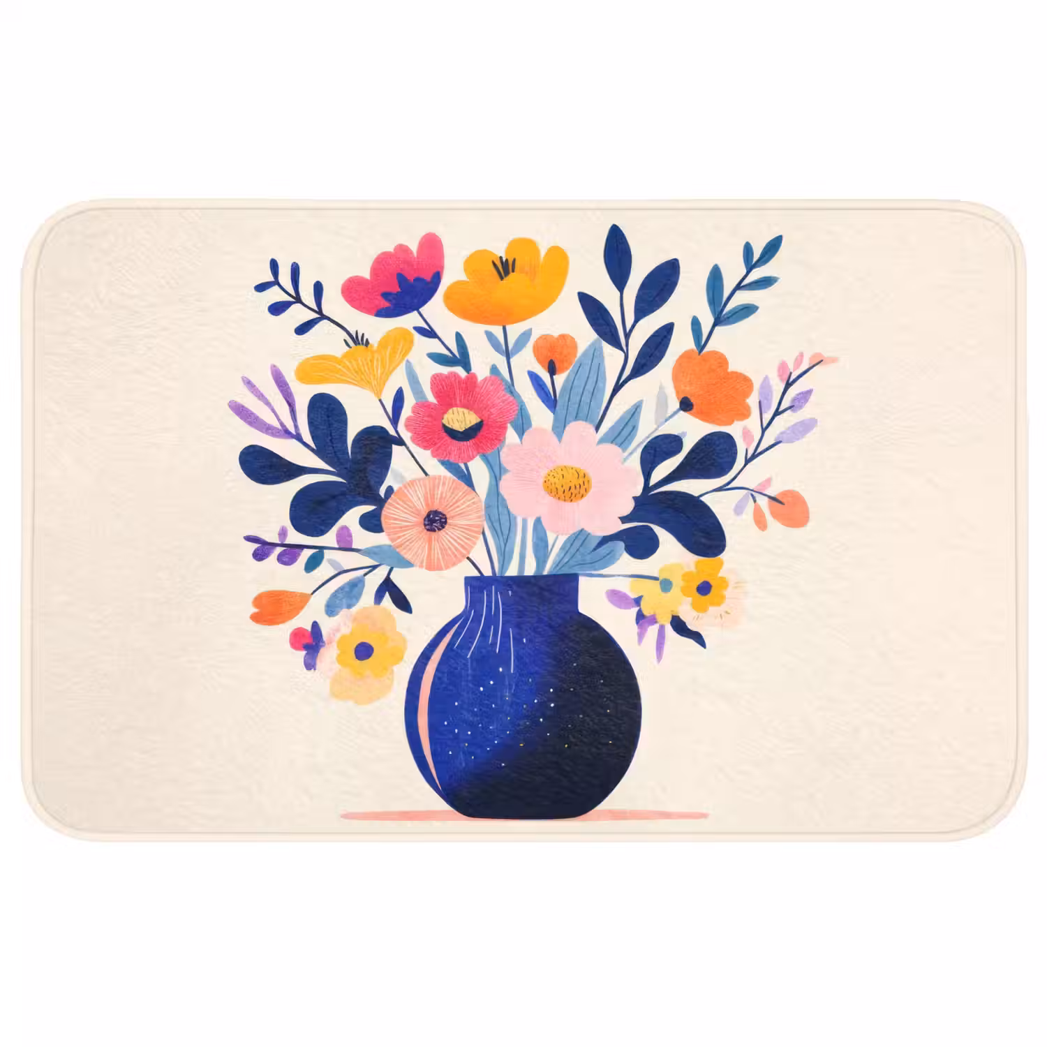 Vaas - Bloemen - Boeket WCmat middel -3d