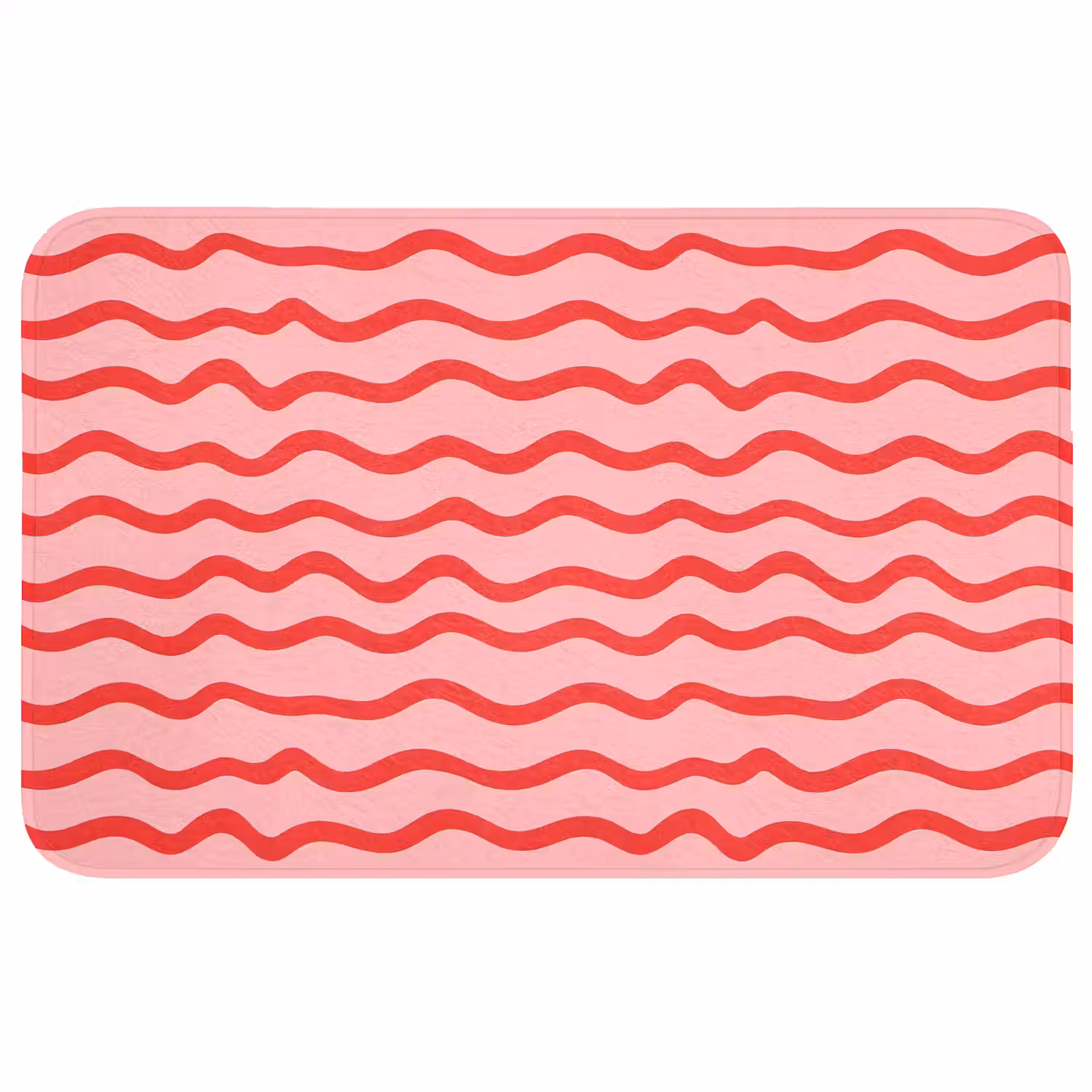 Speels - Patroon - Rood WCmat middel 1009 -3d