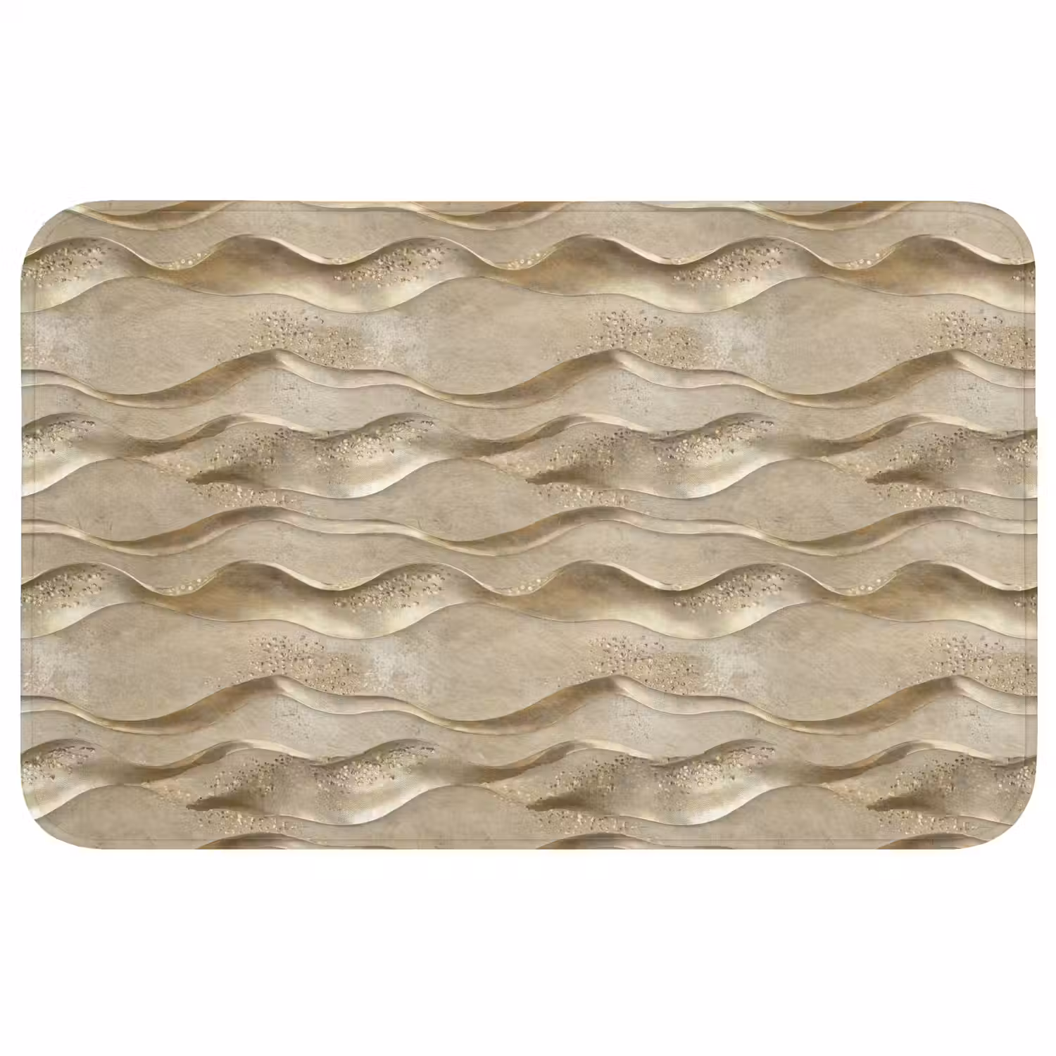 Golven - Patroon - Goud WCmat middel 1009 -3d