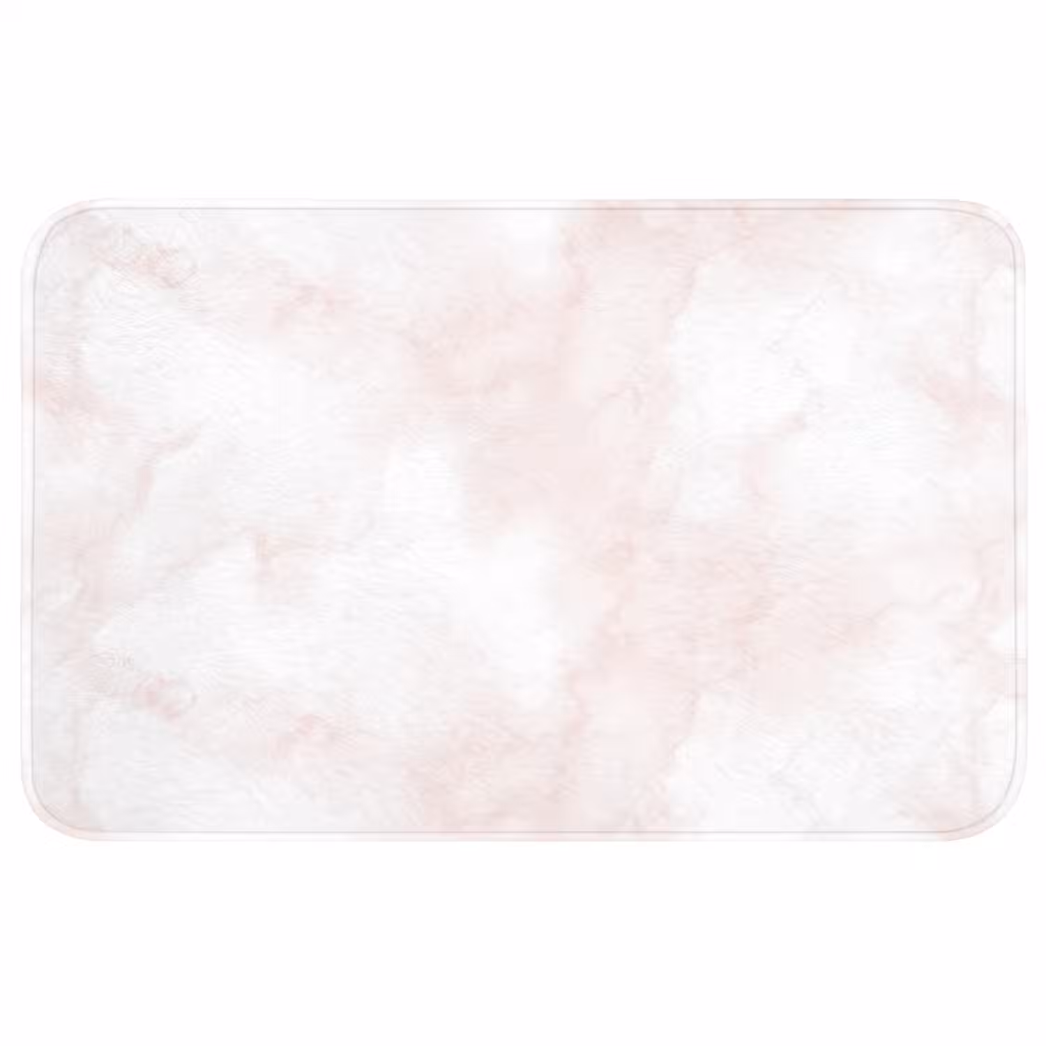 Wolkenstructuur - Roze - Marmer WCmat middel 1009 -3d