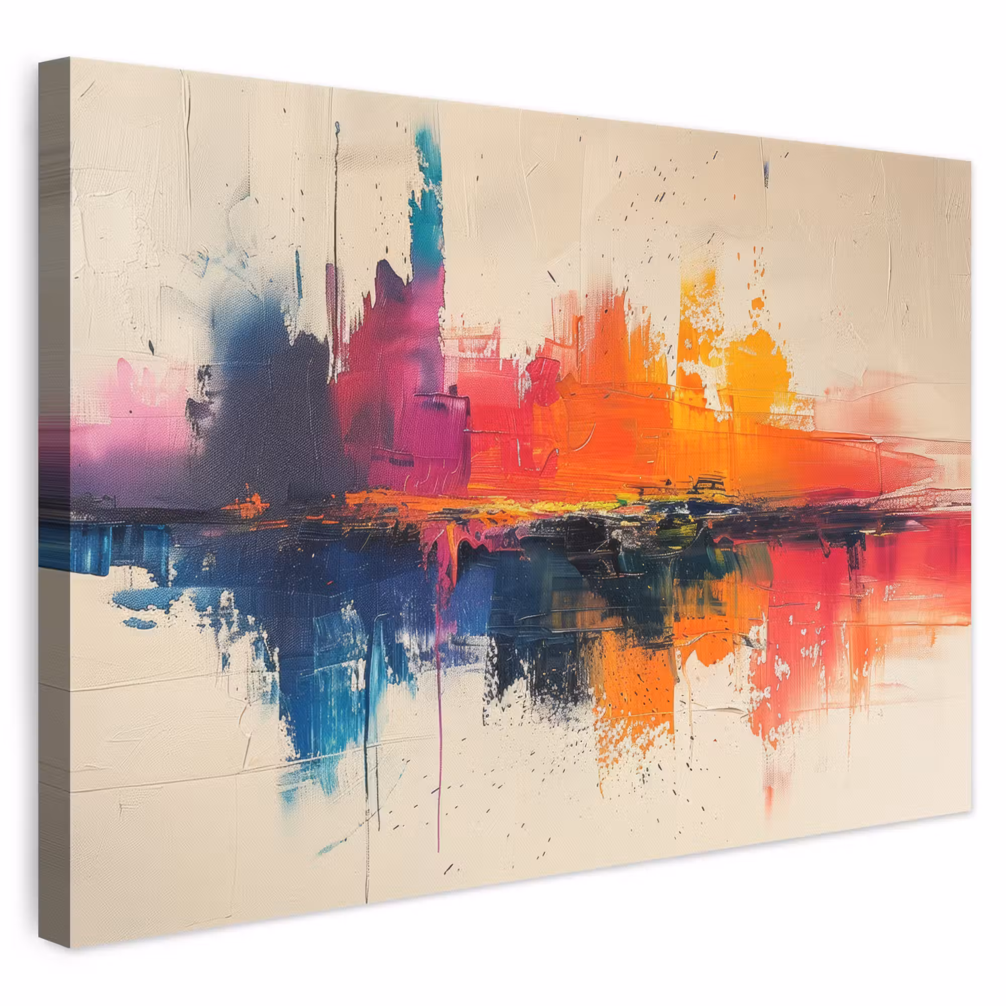 Leinwandbild - Aquarell - Kunst - Modern