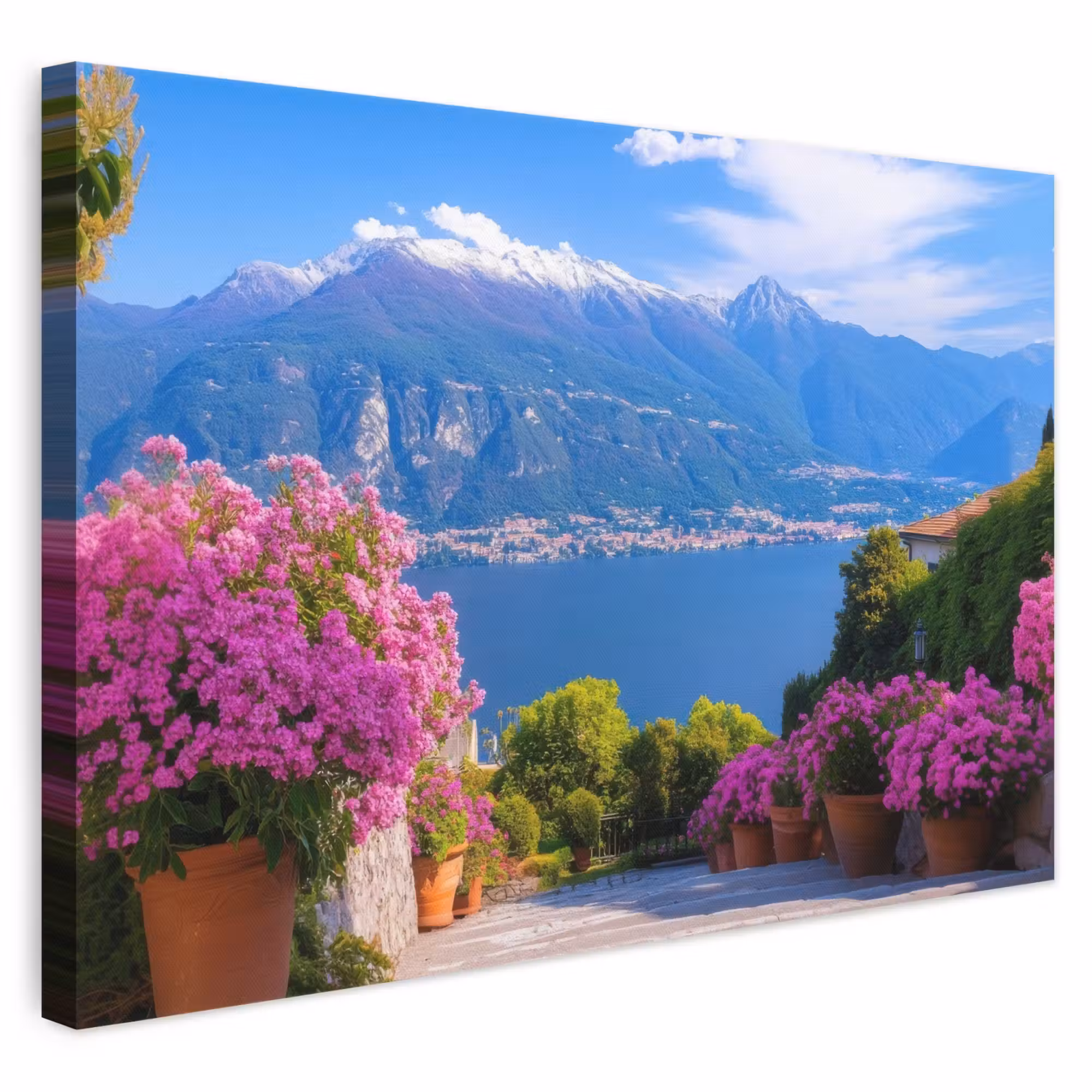 Leinwandbild - Comer See - Italien - Landschaft
