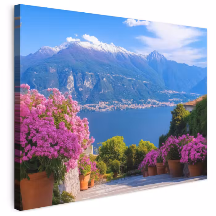 Leinwandbild - Comer See - Italien - Landschaft