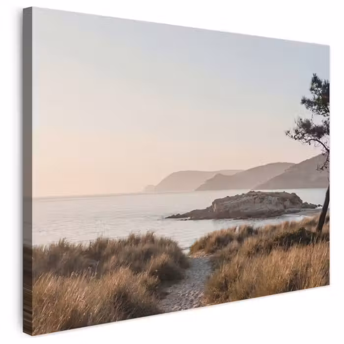 Leinwandbild - Landschaft - Küste - Dünen