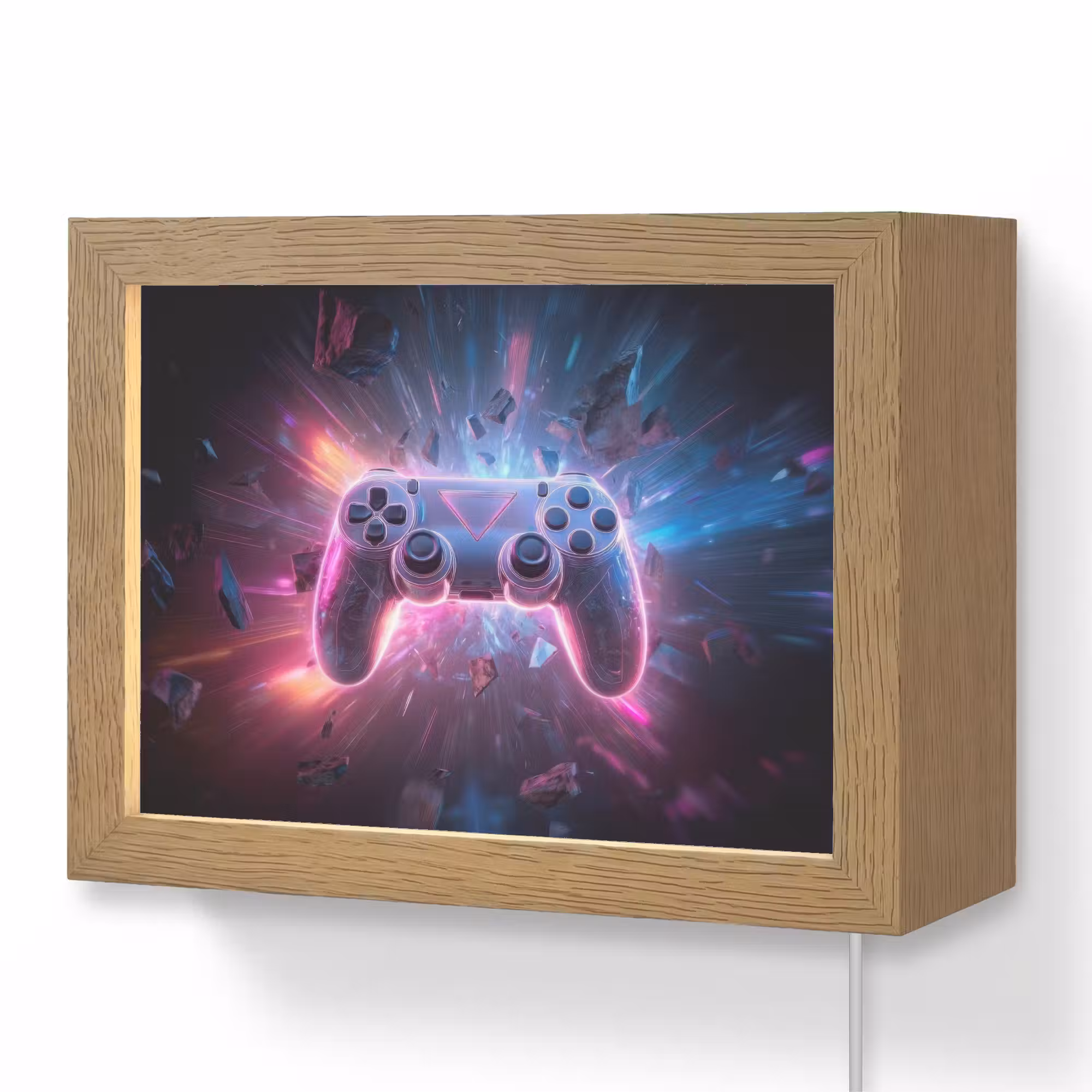 Lightbox - Wandlampe - Kinderzimmer - Controller - Neon - Explosion - Abstrakt